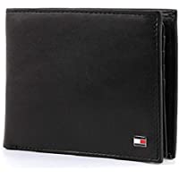 Tommy Hilfiger Eton CC Flap and Coin Pocket- Cartera Hombre^Mujer- 13x10x2 cm (B x H x T)